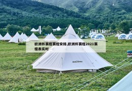 欧洲杯赛程赛程安排,欧洲杯赛程2021赛程表实时