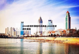 2024欧洲杯赛程时间表格,2024年欧洲杯赛程