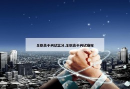 全职高手兴欣比分,全职高手兴欣赛程